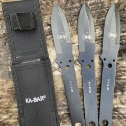 Kit De 3 Couteaux à Lancer KA-BAR - KA1121 -Magasin De Couteaux kit de 3 couteaux a lancer ka bar 2