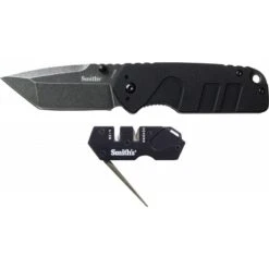 Pack Campaign Knife Et Aiguiseur Tactique PP1 Mini SMITH'S