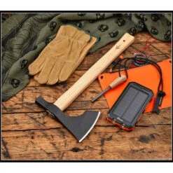 Tomahawk Model 2 Hickory Tête Noire AMERICAN-TOMAHAWK -Magasin De Couteaux tomahawk model 2 hickory tete noir american tomahawk 2